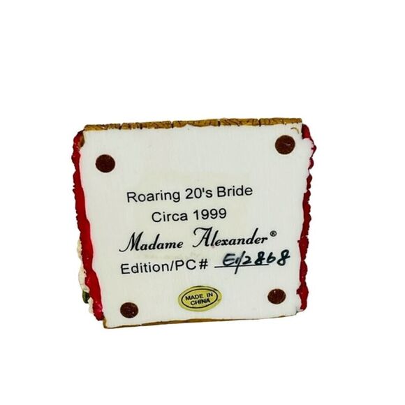 Madame Alexander Figurine Roaring 20s Bride 6" - Picture 9 of 9